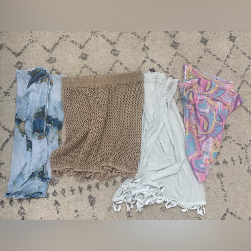 Stylish Women's Swim Cover Up Skirt Collection S/M